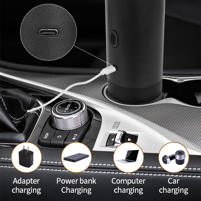 2025 Upgraded 3-in-1 Cordless Coffee Maker - 20Bar Portable for Car/Camping/Home, Capsule/Powder, USB Fast Heat