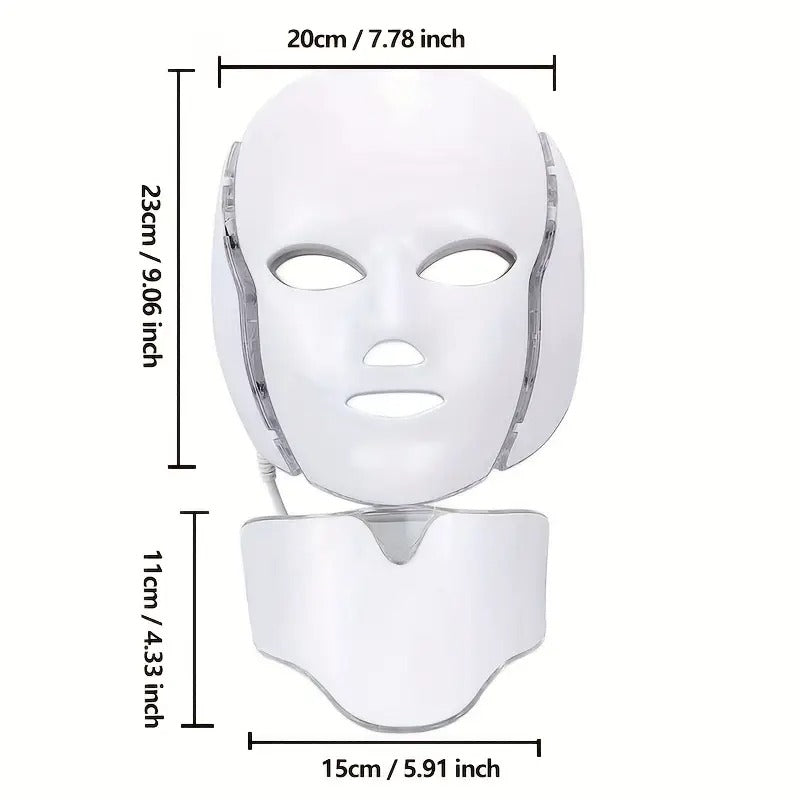 NNETM LED Facial & Neck Mask (7 Colors)